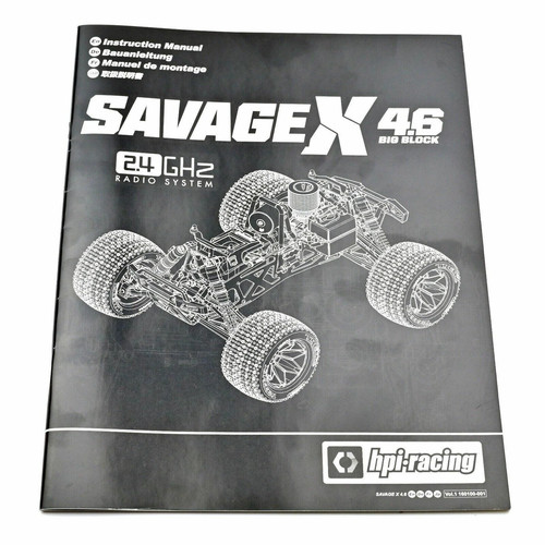Hpi racing savage 6 big - hpi,