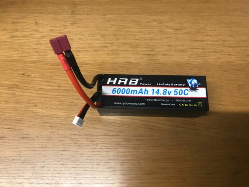 Hrb 6000mah 50c po - 6000mah, 4s