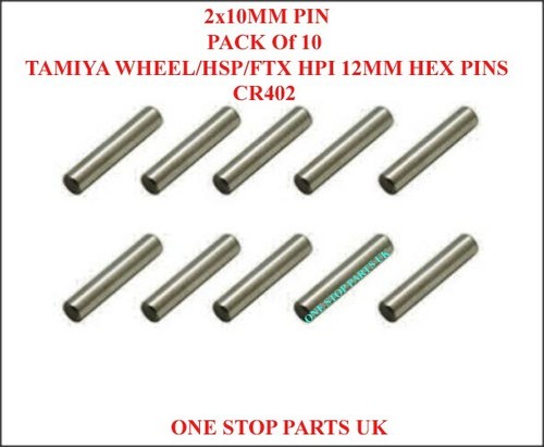 2x10mm pin pack tamiya - 2x10mm, of