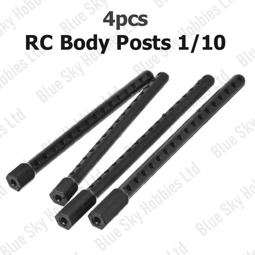 Body posts plastic rc - 4x,